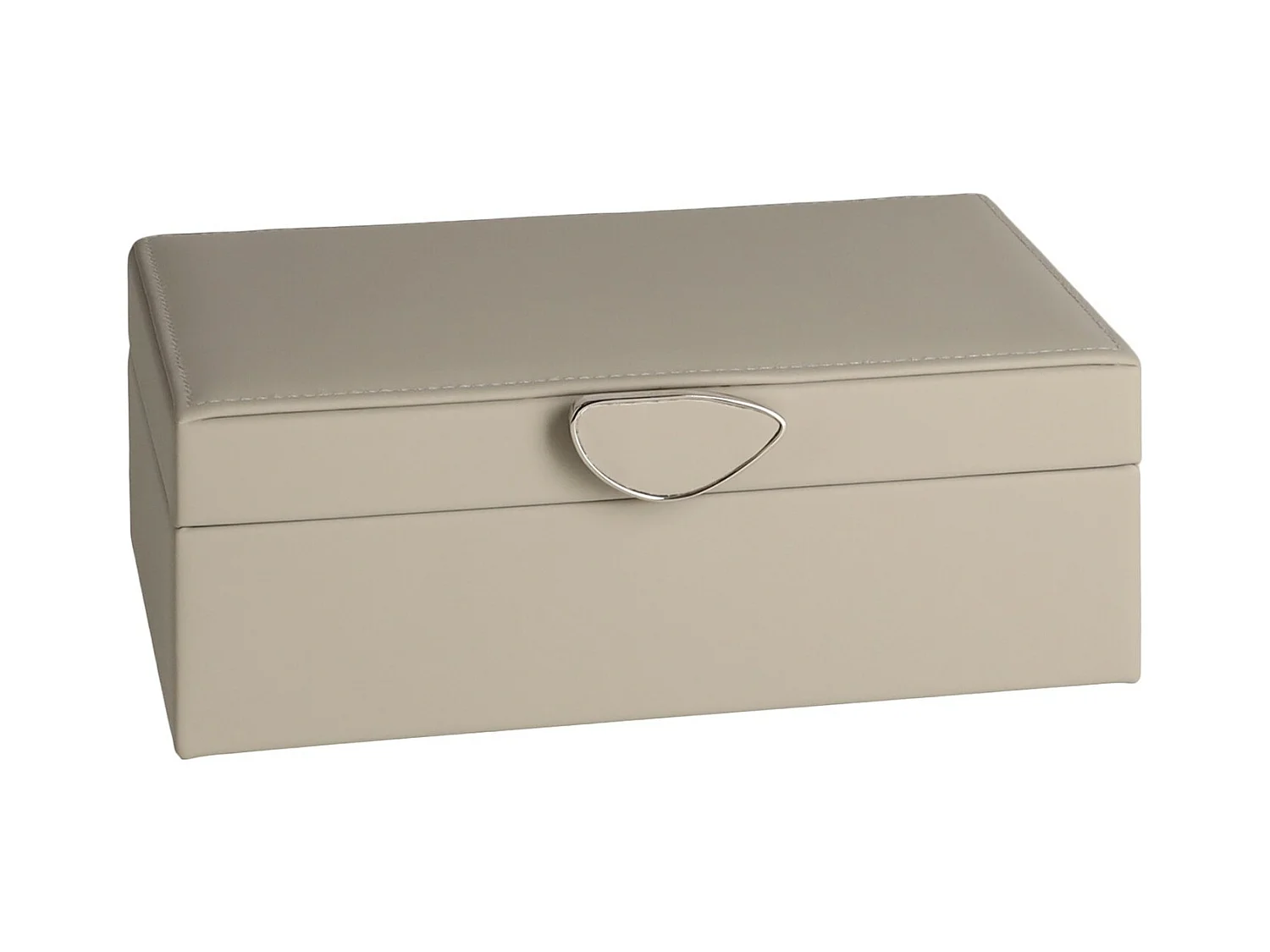 Boîte À Bijoux Dormentes Gris Clair 8.5 x 23 x 15.6