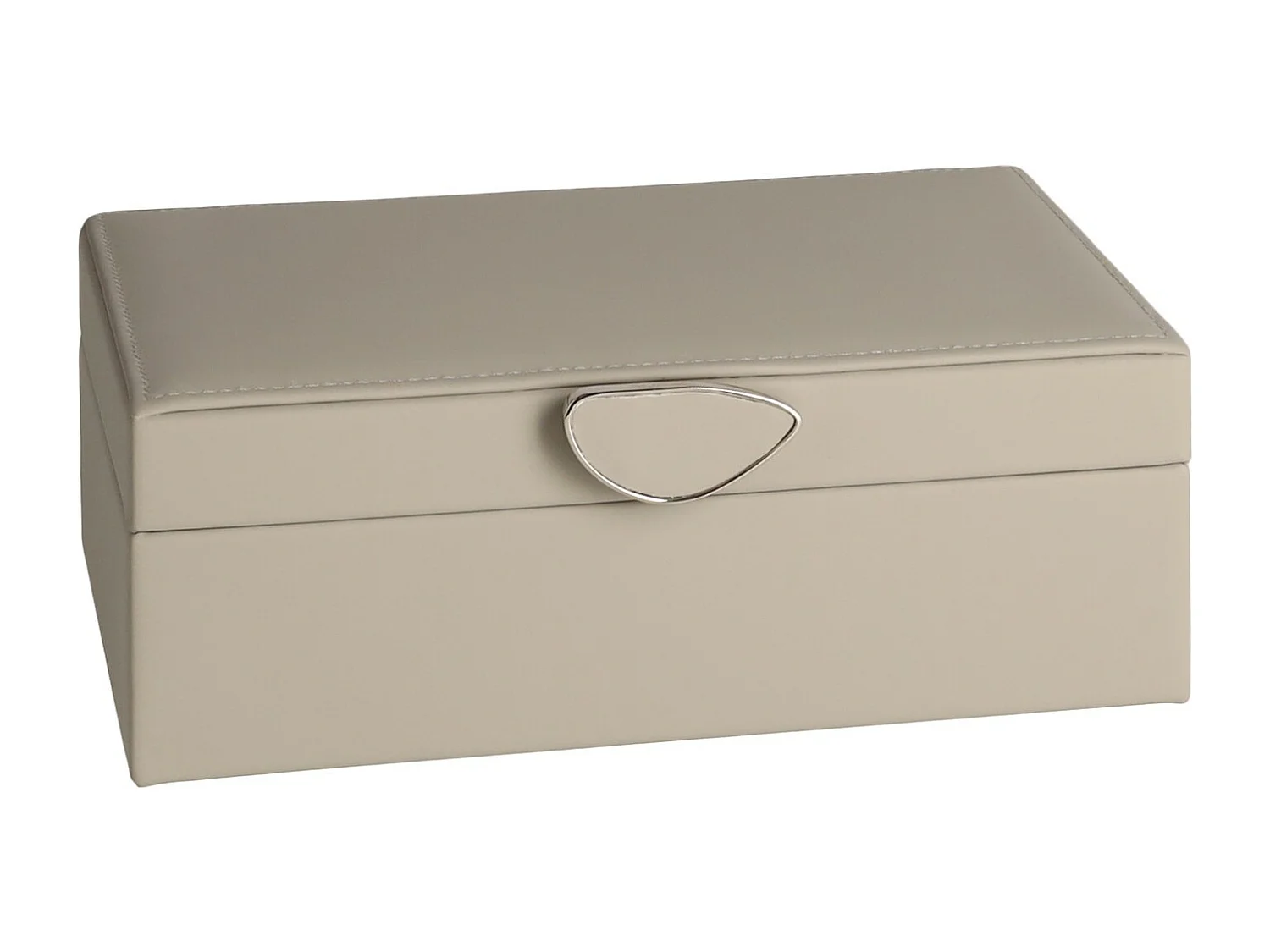 Boîte À Bijoux Dormentes Gris Clair 8.5 x 23 x 15.6