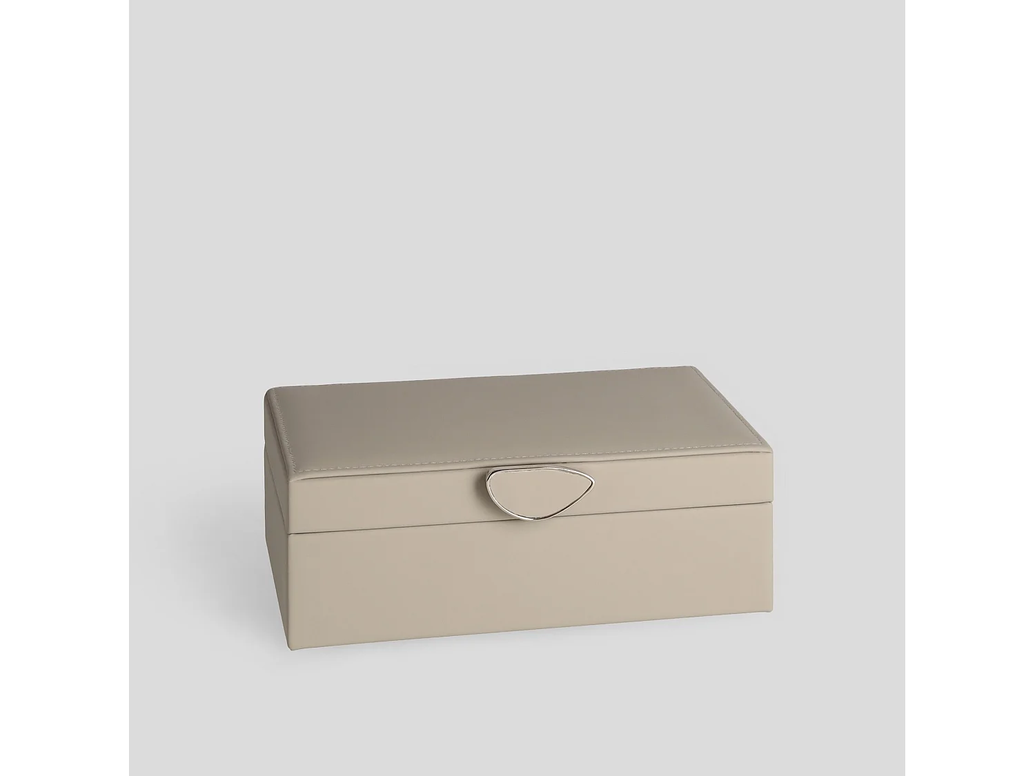 Boîte À Bijoux Dormentes Gris Clair 8.5 x 23 x 15.6