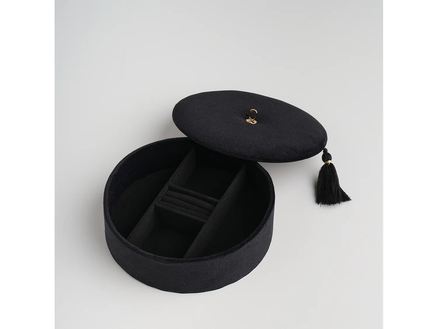 Boîte À Bijoux Brauna Noir Moyen 8 x 19.5