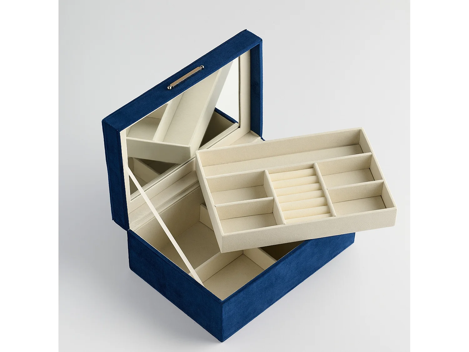 Schmuckkästchen Nappo Dunkelblau 11 x 18 x 24.5