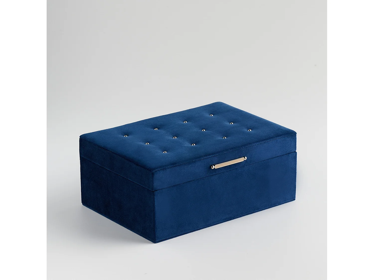 Boîte À Bijoux Nappo Bleu Foncé 11 x 18 x 24.5