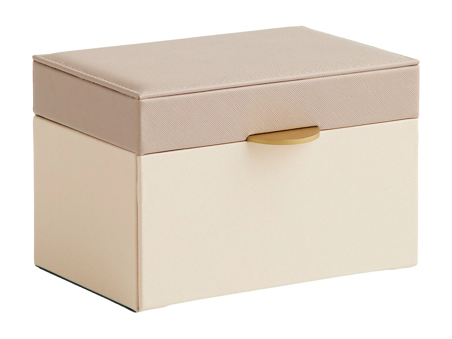 Boîte À Bijoux Enorma beige foncé 12.5 x 19.5 x 13