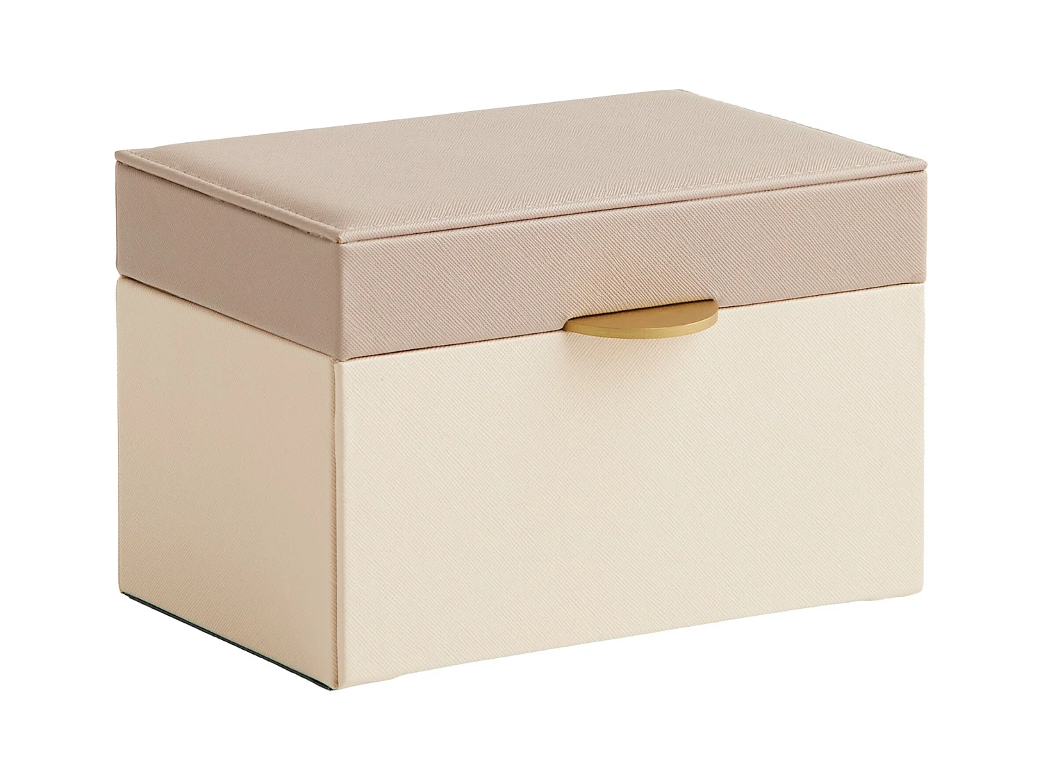 Boîte À Bijoux Enorma beige foncé 12.5 x 19.5 x 13