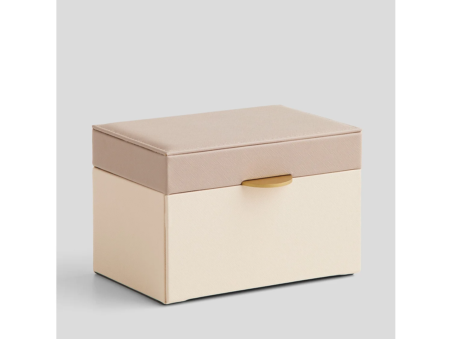 Schmuckkästchen Enorma dunkelbeige 12.5 x 19.5 x 13