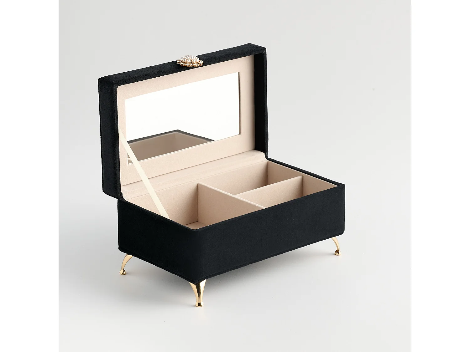 Schmuckkästchen Marvesta Mittelschwarz 11 x 14 x 21.5