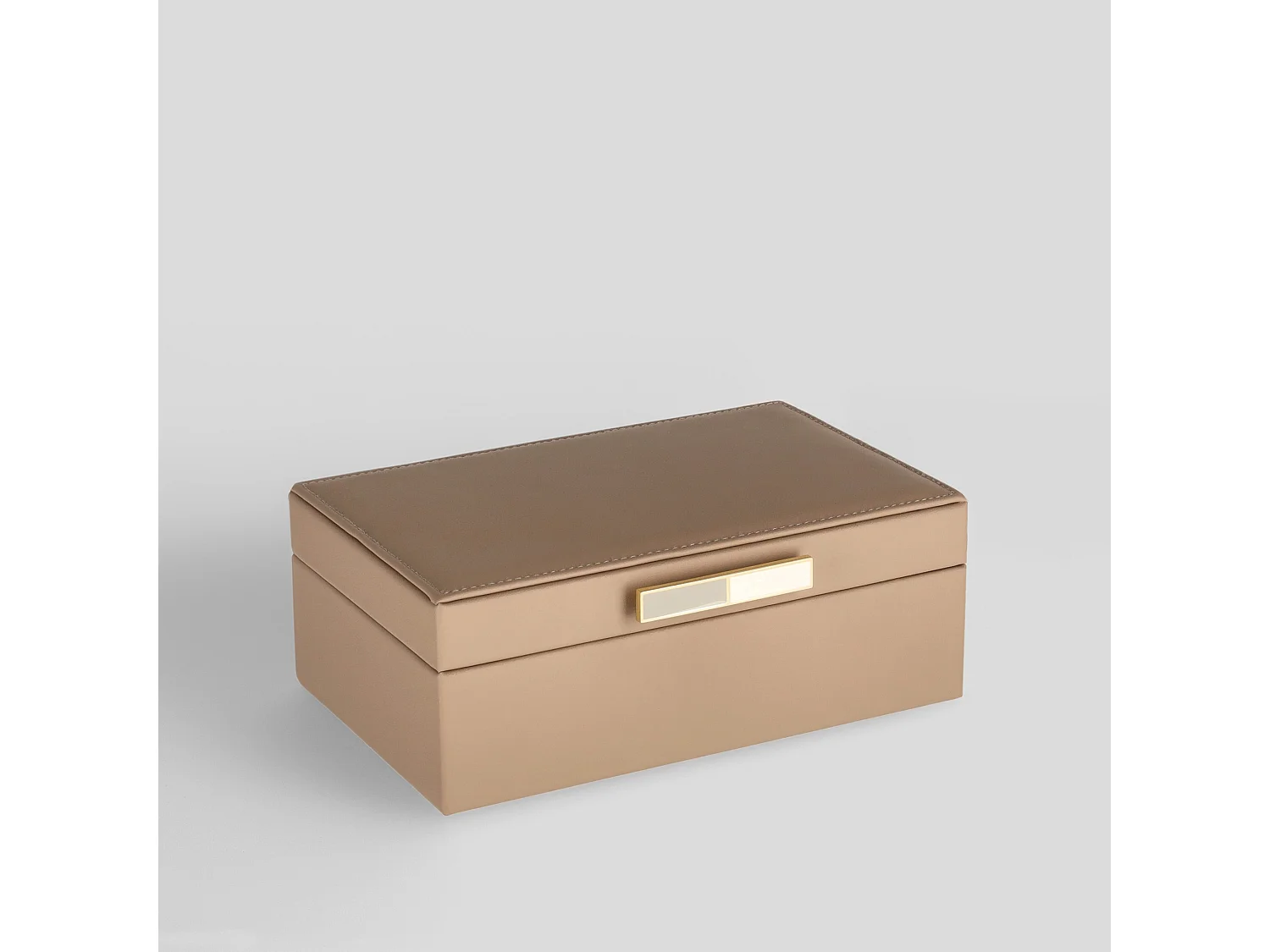 Schmuckkästchen Gwen mittleres Beige 9 x 15 x 23 cm