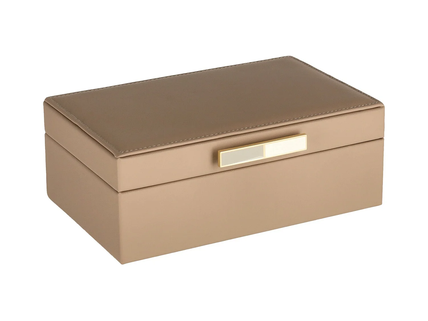 Boîte À Bijoux Gwen Beige Moyen 9 x 15 x 23