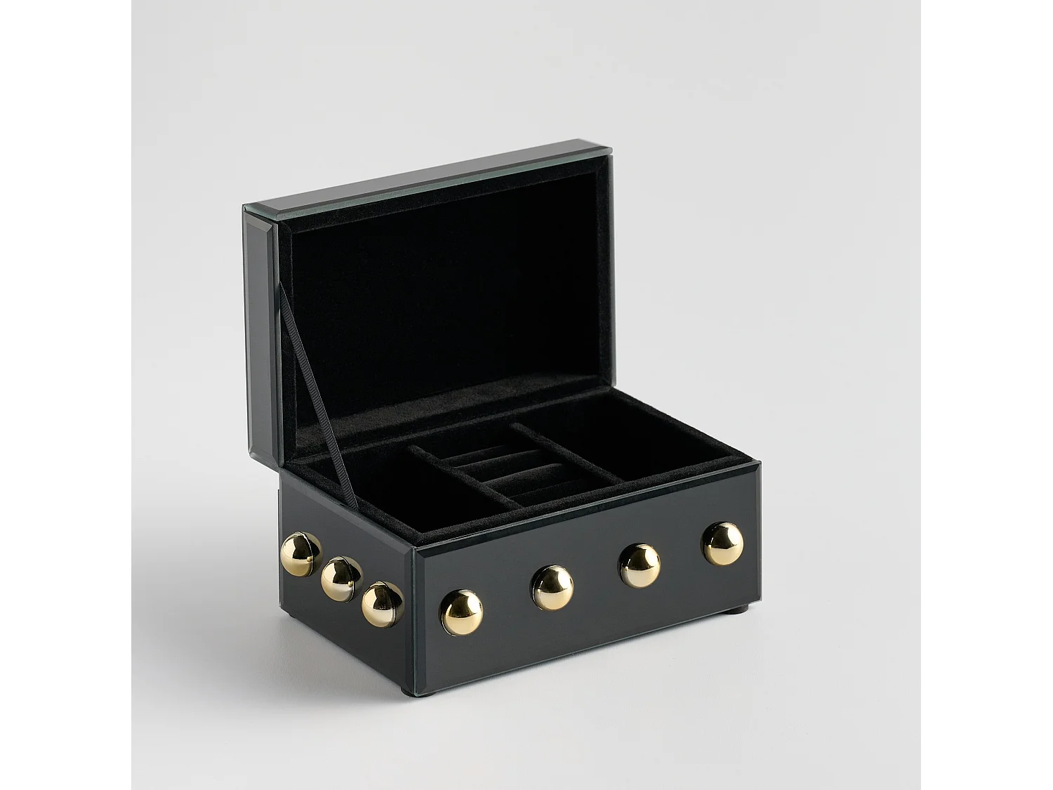 Boîte À Bijoux Luxoris noir moyen 10 x 12.6 x 19