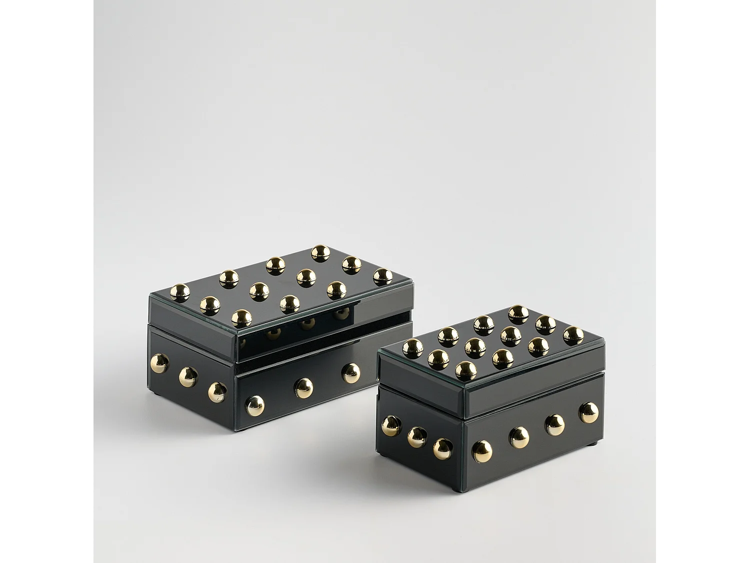 Boîte À Bijoux Luxoris noir moyen 10 x 12.6 x 19