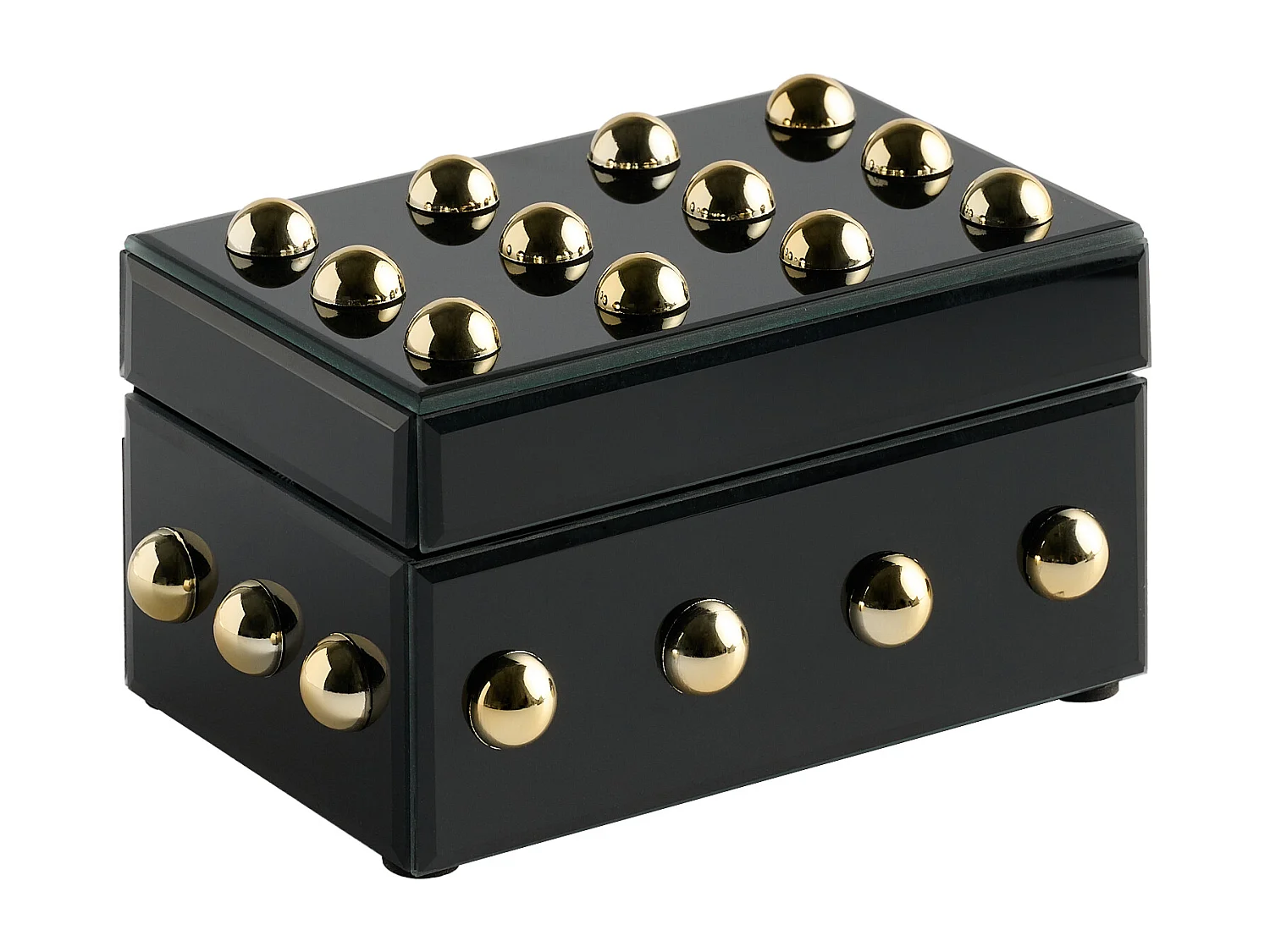 Boîte À Bijoux Luxoris noir moyen 10 x 12.6 x 19