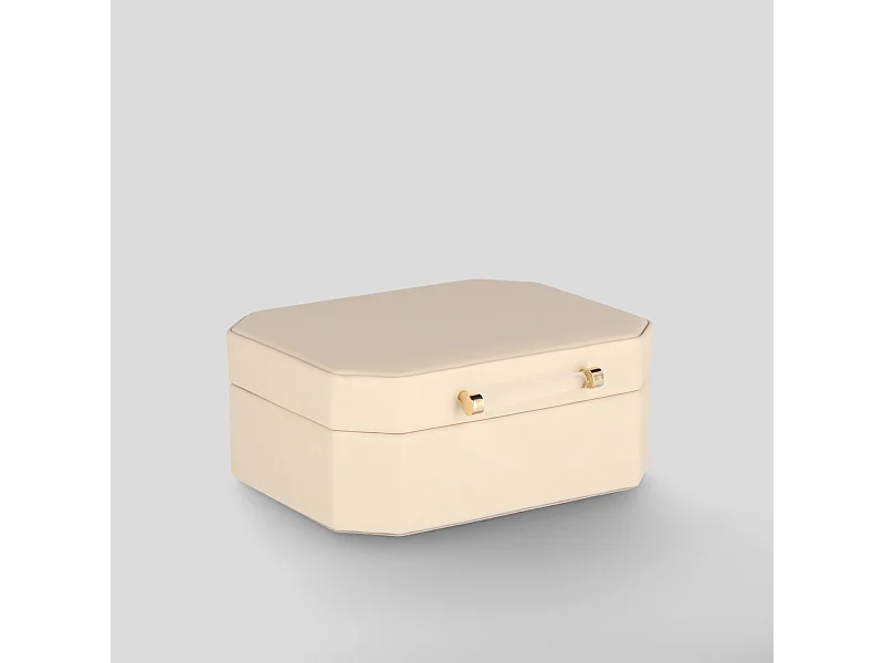 Schmuckkästchen Pelosi mittleres Beige 8 x 18 x 13.6