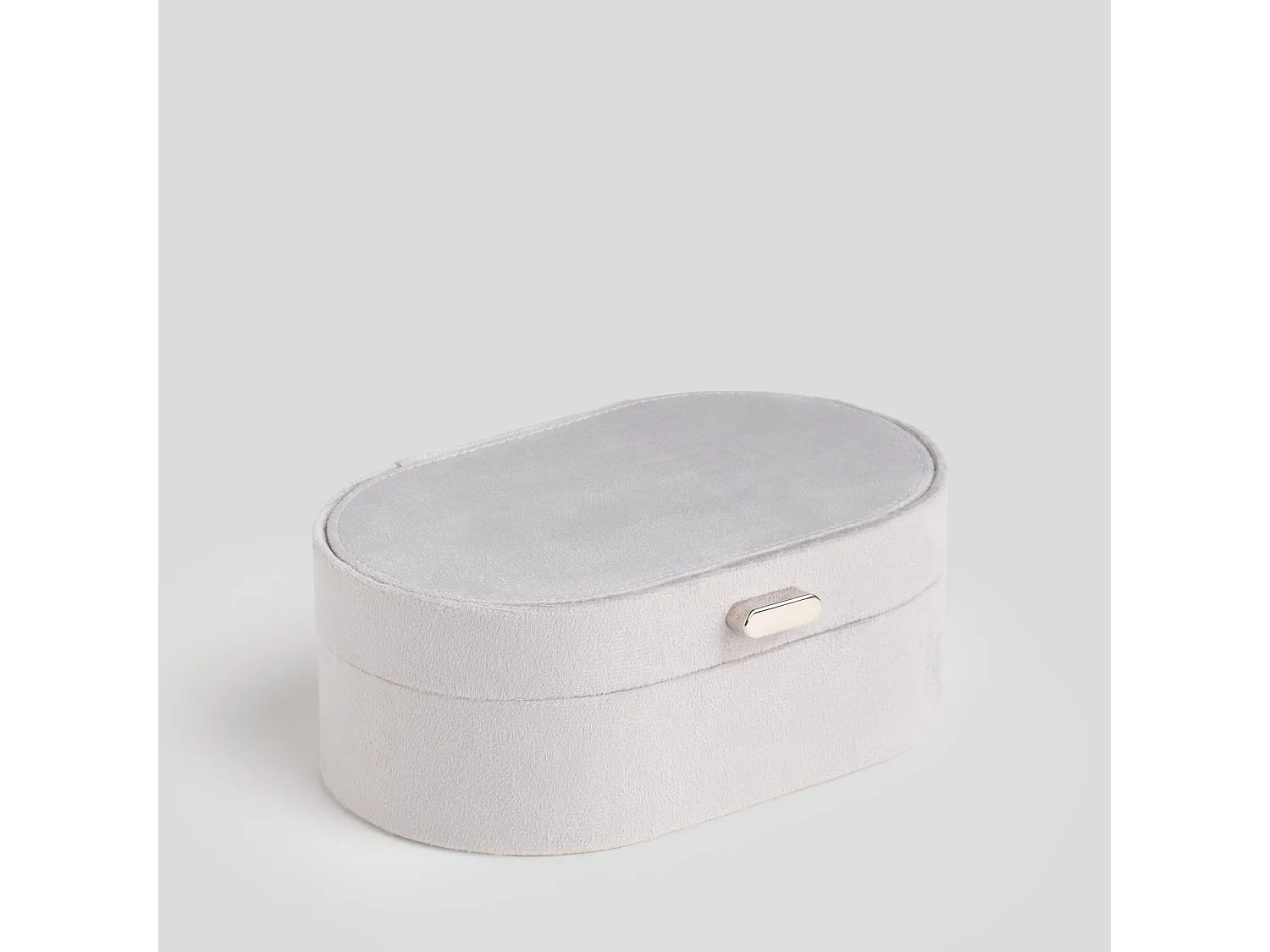 Boîte À Bijoux Maravila Gris Clair 7.5 x 20.5 x 14.2