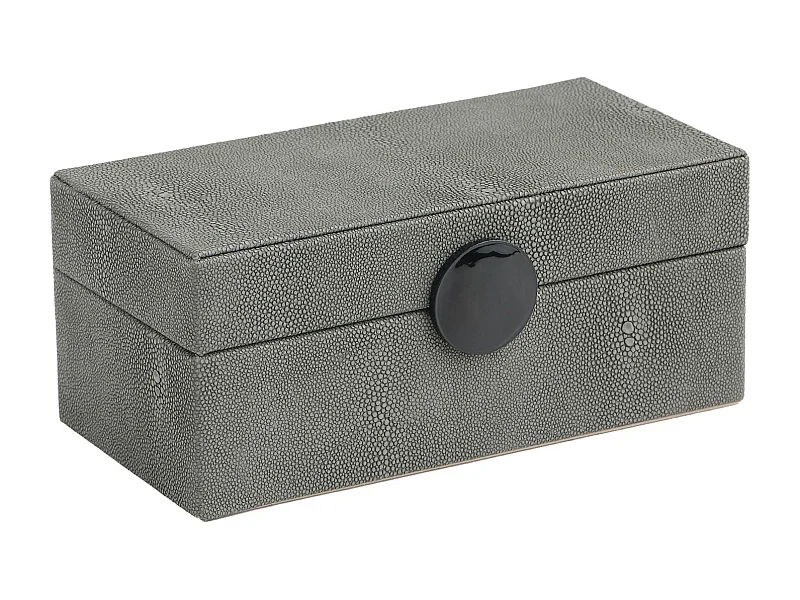 Boîte À Bijoux Debbie gris foncé 8.5 x 19.8 x 9.8