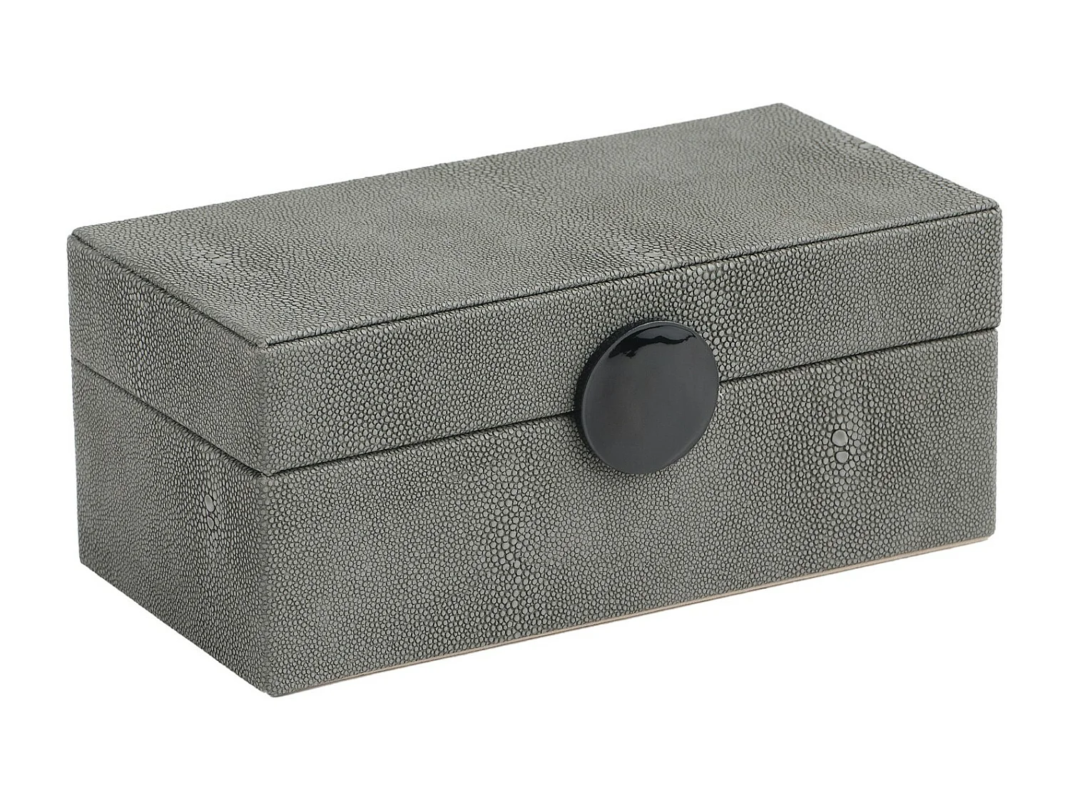Schmuckkästchen Debbie Dunkelgrau 8.5 x 19.8 x 9.8