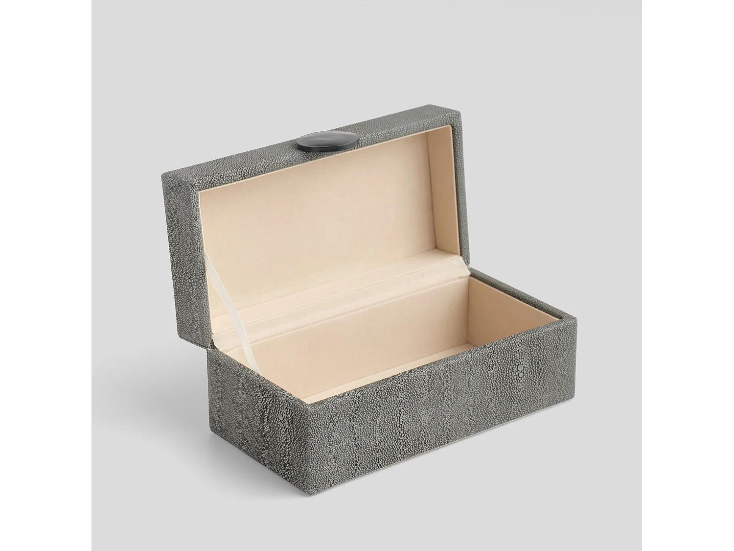 Schmuckkästchen Debbie Dunkelgrau 8.5 x 19.8 x 9.8