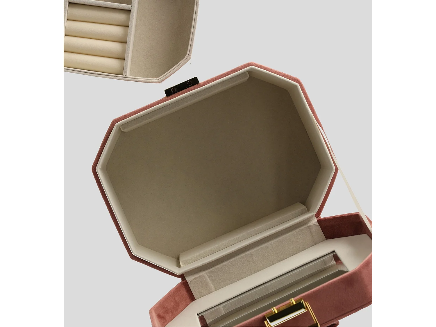 Schmuckkästchen Gifftino Dunkelrosa 16.5x19.5x15