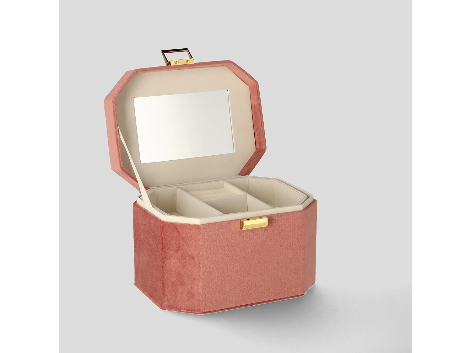 Schmuckkästchen Gifftino Dunkelrosa 16.5x19.5x15