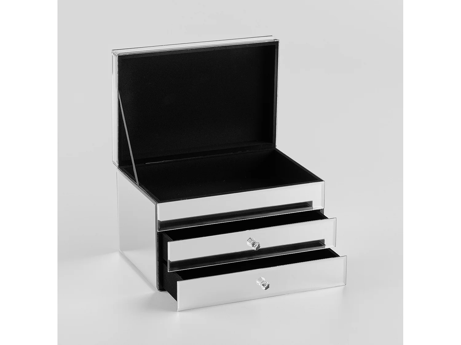 Schmuckkästchen Paulette Mittelsilber 16.5 x 26.5 x 18