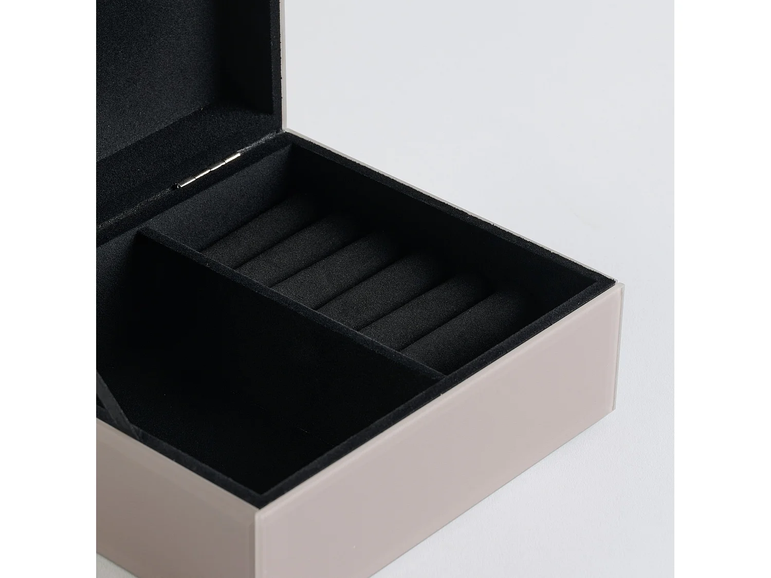 Boîte À Bijoux Dian beige moyen 8 x 17 x 15