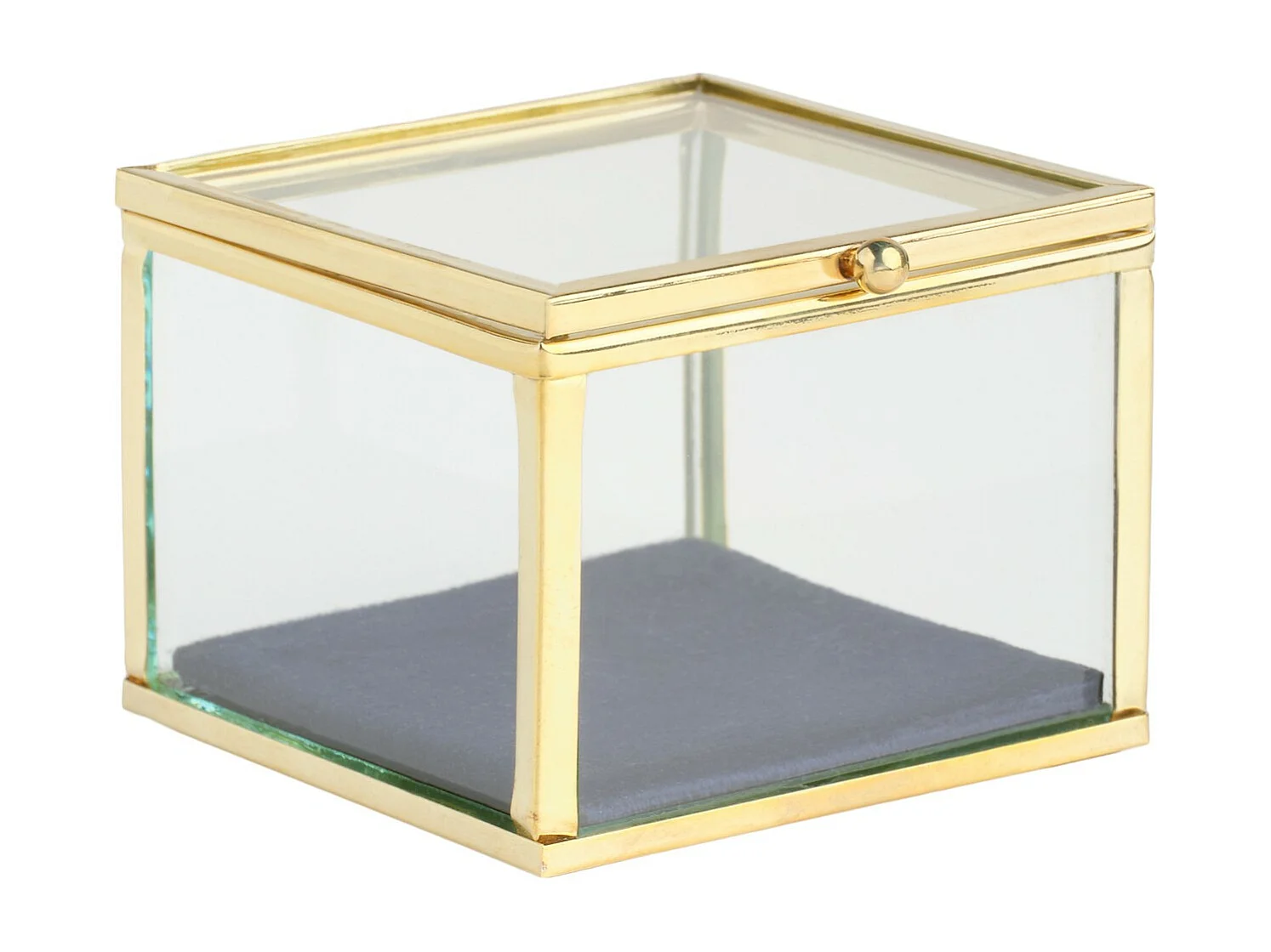 Schmuckkästchen Soledade Dunkelblau 6 x 8 x 8