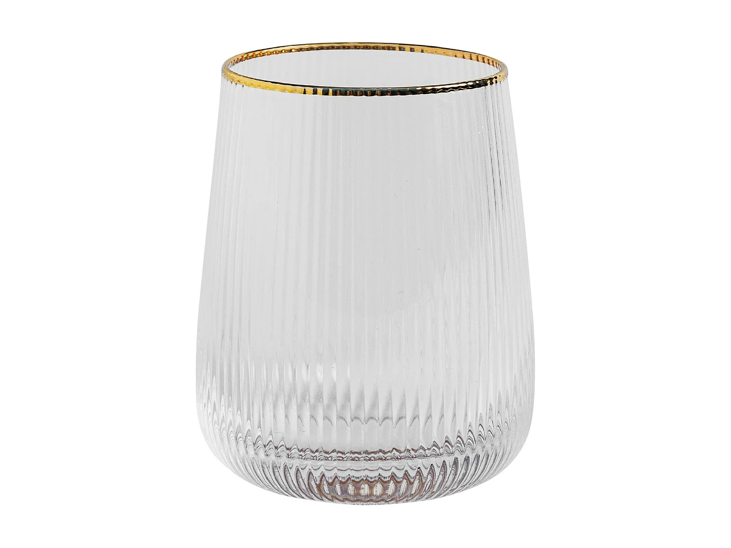 Glas Vanesa mittleres Gold 500 ml