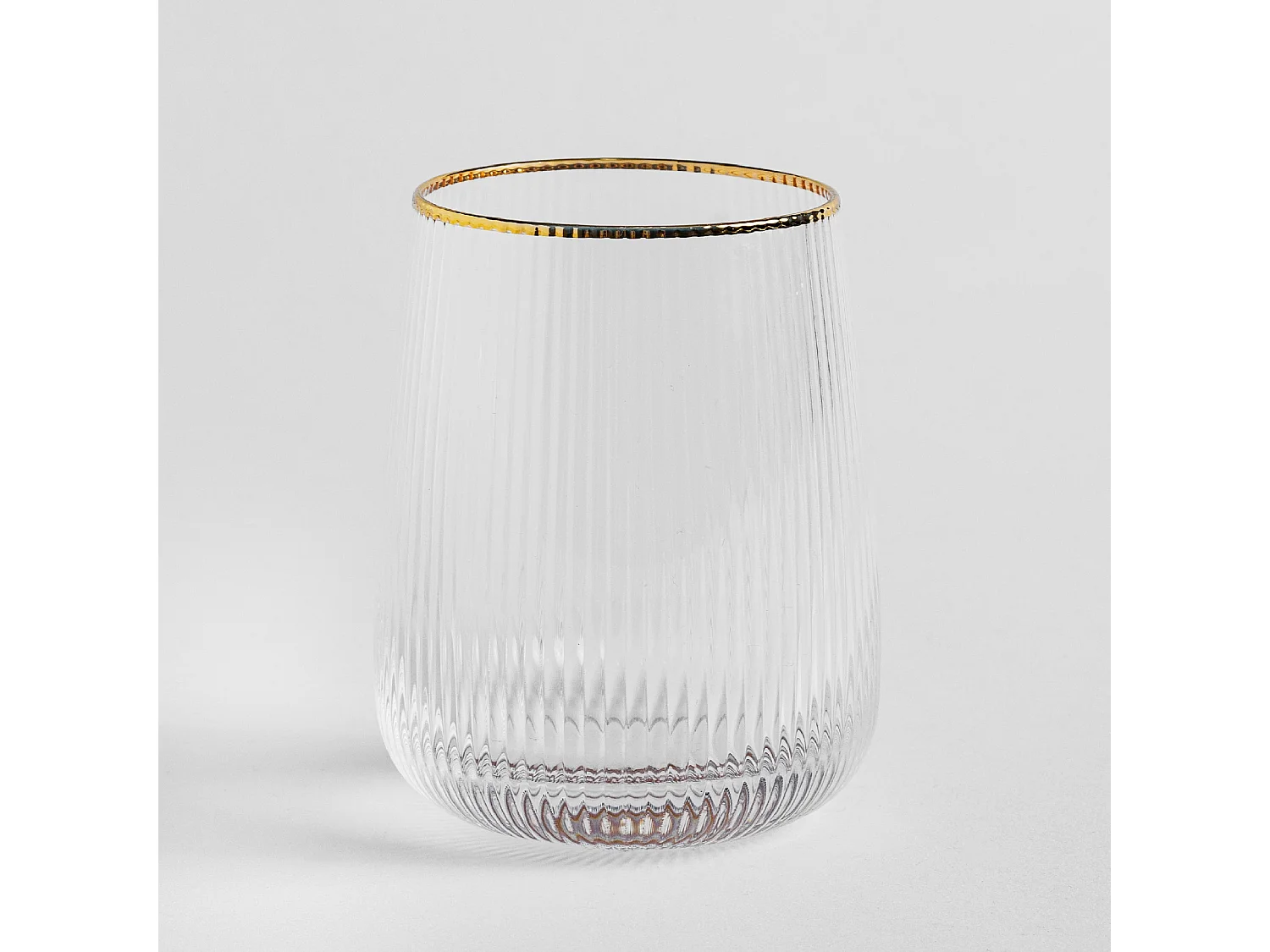 Glas Vanesa mittleres Gold 500 ml