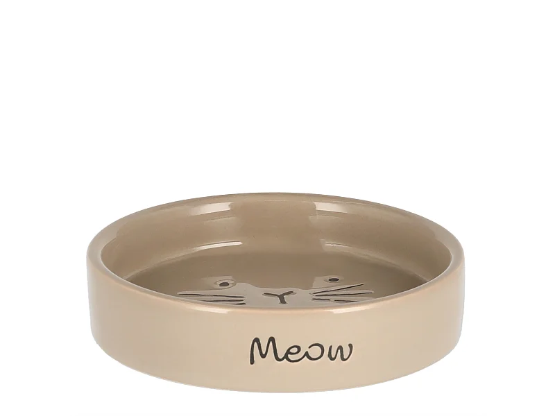 Haustierschale Tanaro dunkelbeige 3x12.5x12.5