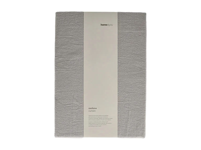 Baumwollvorhang Campos Hellgrau 140x250