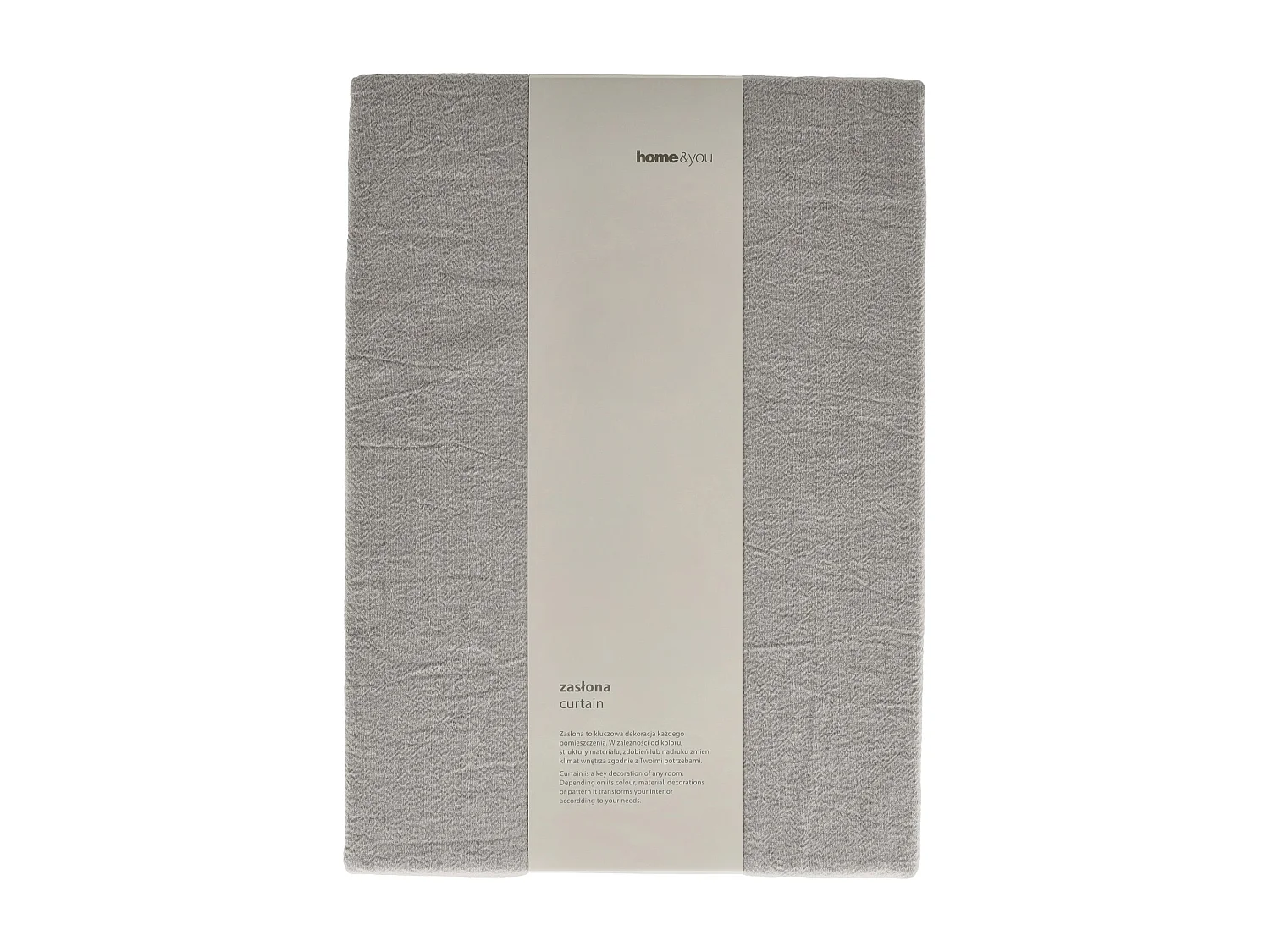 Baumwollvorhang Campos Hellgrau 140x250