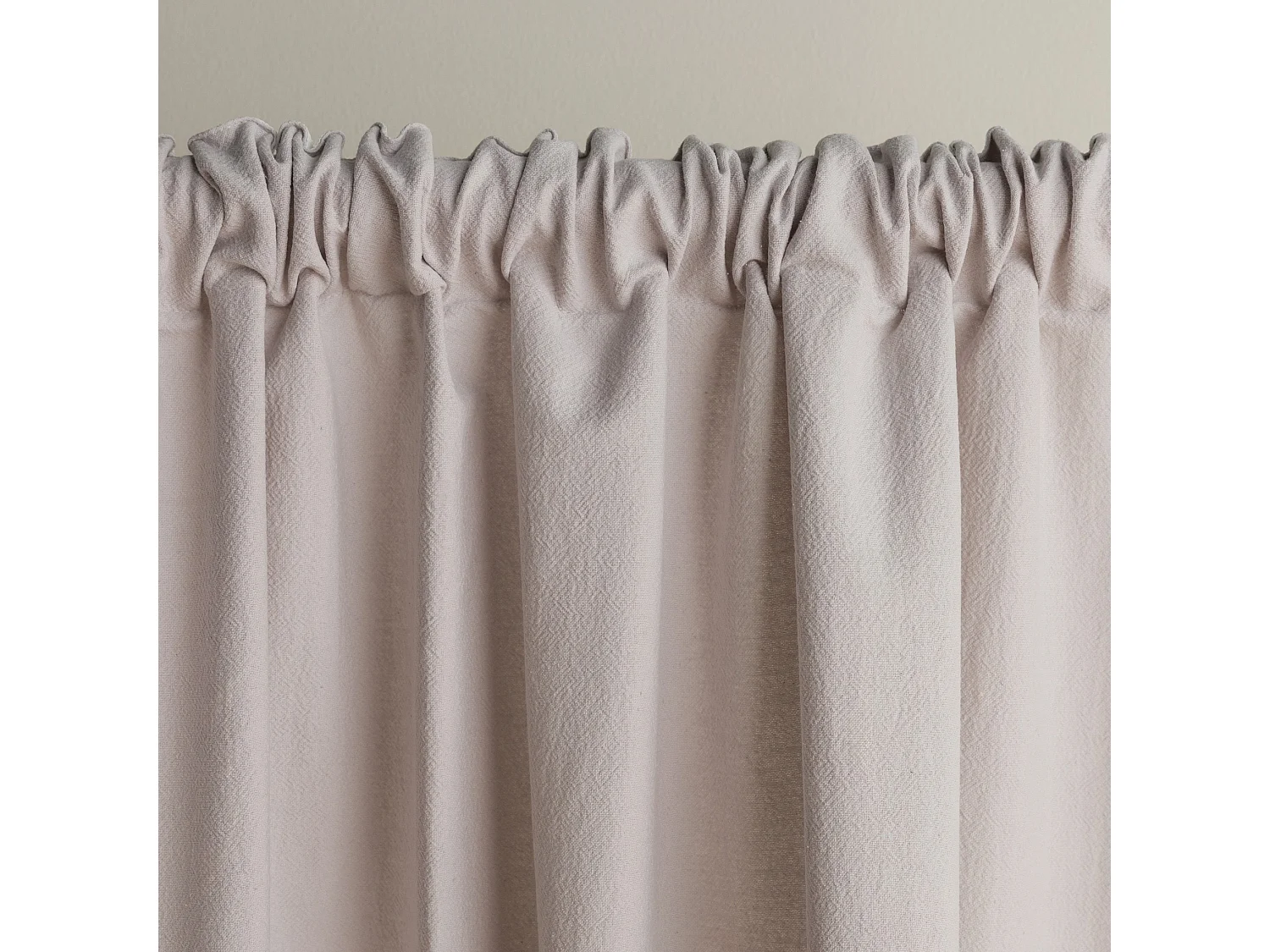 Baumwollvorhang Campos Hellgrau 140x250