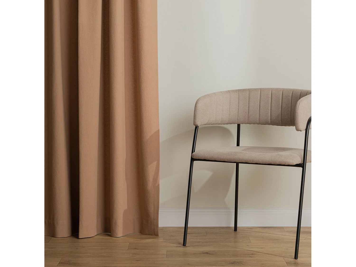 Baumwollvorhang Campos Beige 140x250