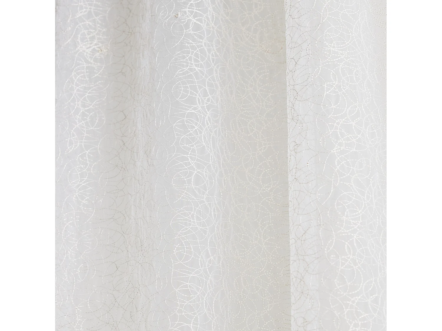 Durchsichtiger Vorhang Gossamer Beige 140x250