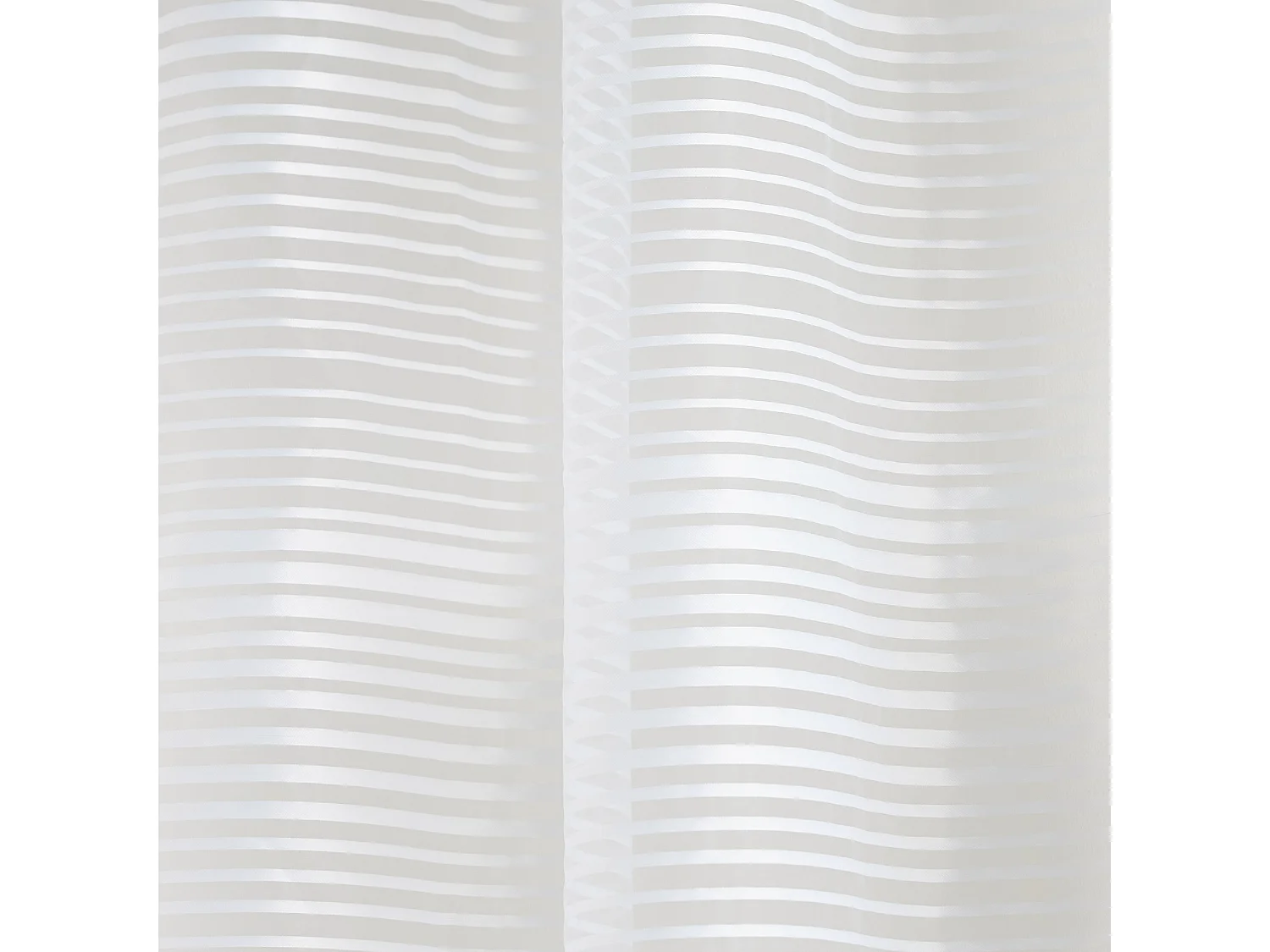 Durchsichtiger Vorhang Faizo mittelweiß 140 x 250