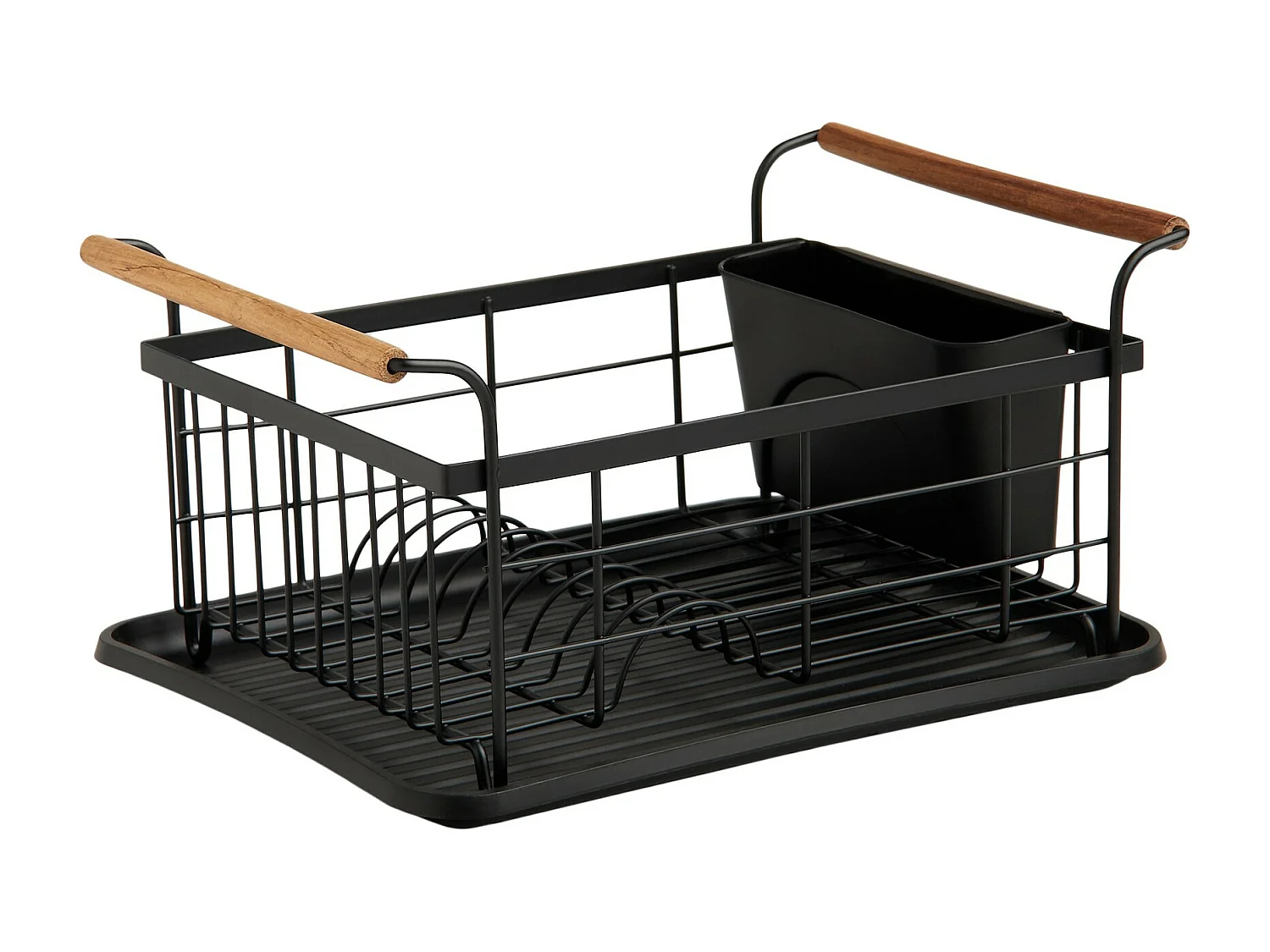 Abtropfgestell Kamina mittelschwarz 19 x 28 x 36.5