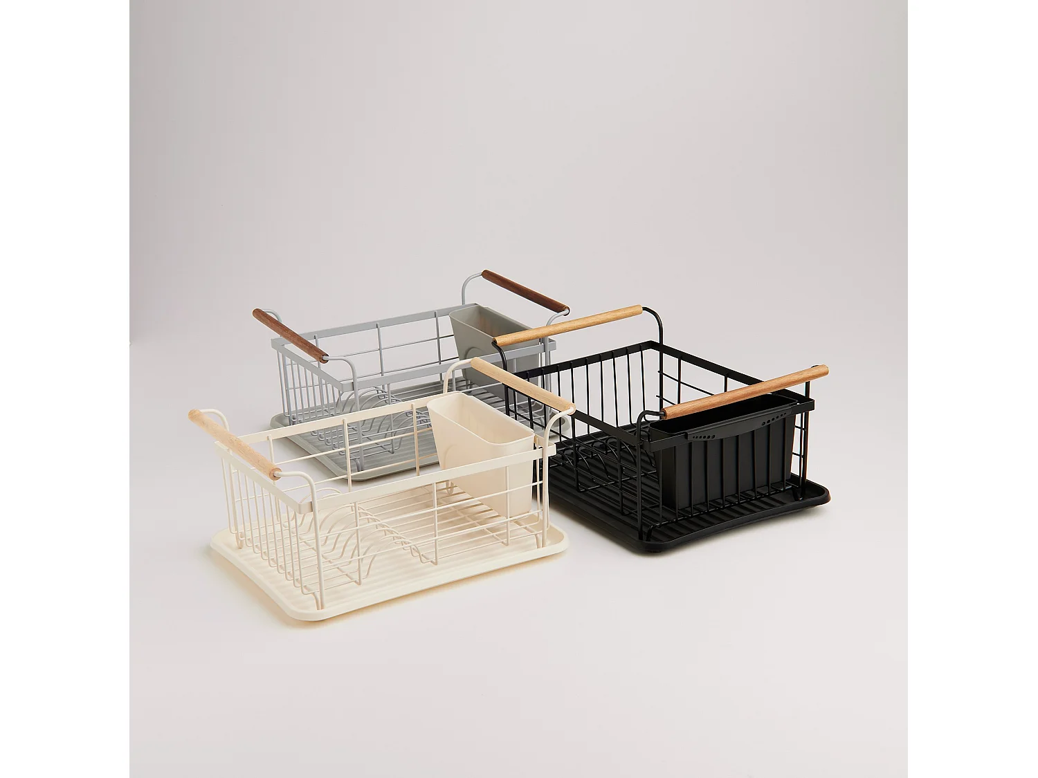 Abtropfgestell Kamina mittelschwarz 19 x 28 x 36.5