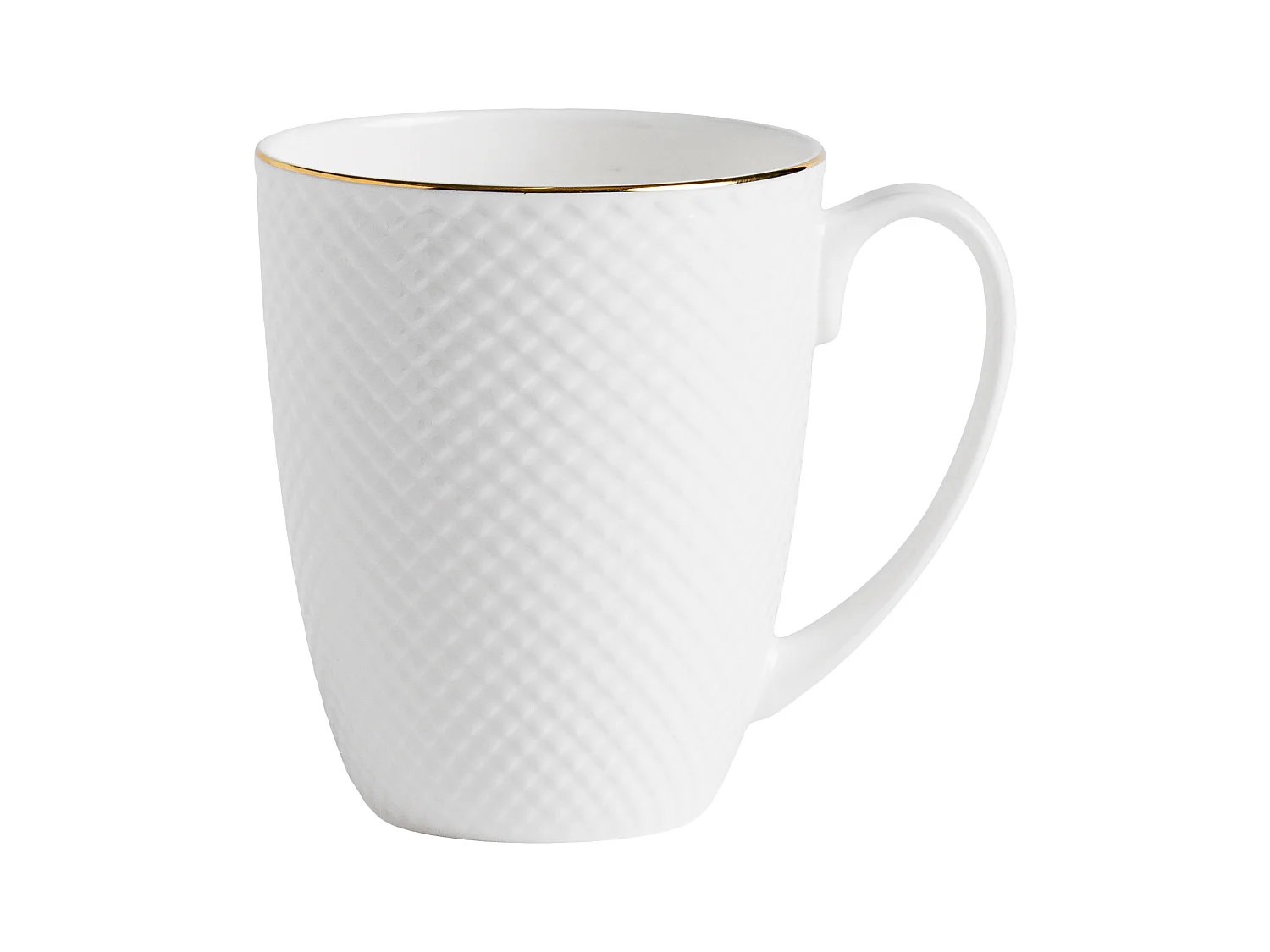 Tasse Eleni blanc moyen 10.5 x 9 x 12