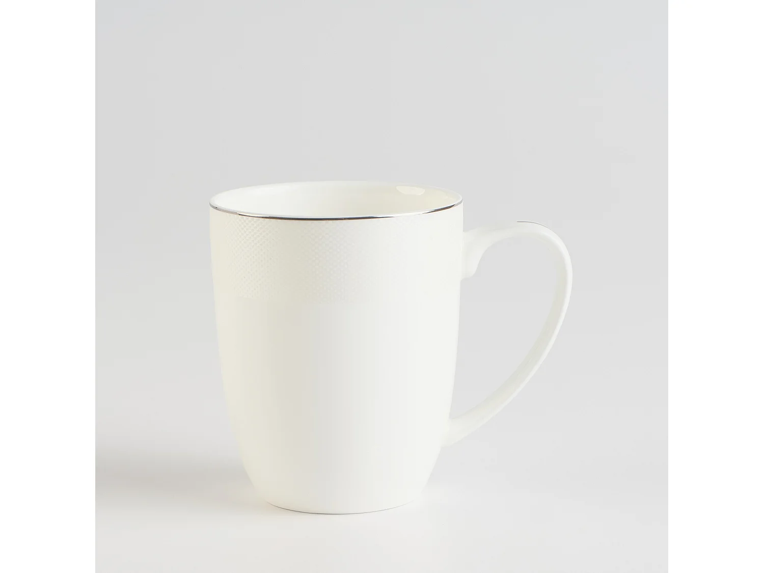 Becher Bast mittelweiß 450 ml