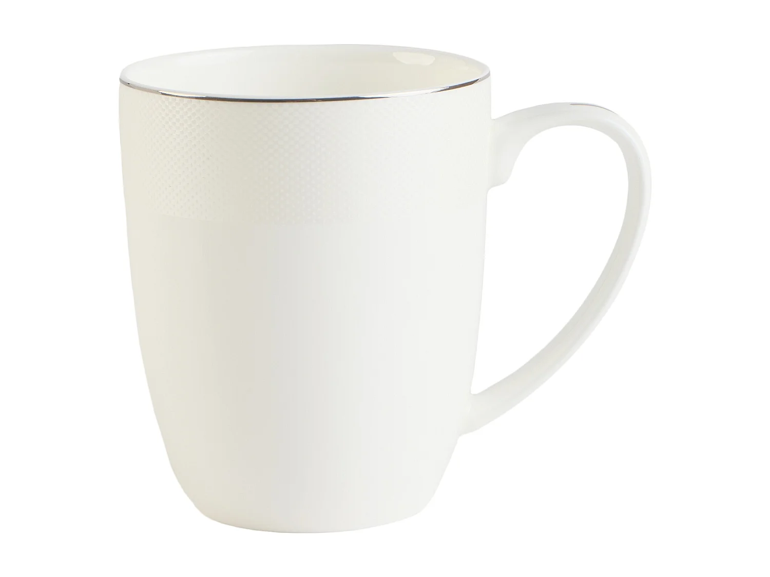 Becher Bast mittelweiß 450 ml