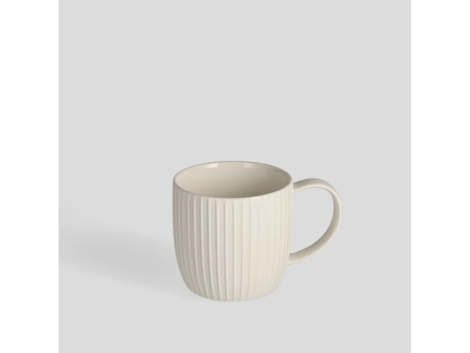 Becher Linioso mittelweiß 330ml