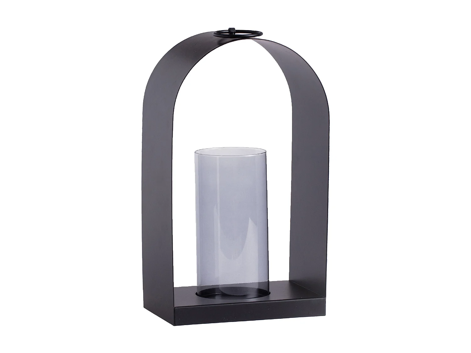 Lanterne Kurt noir moyen 40 x 21 x 15