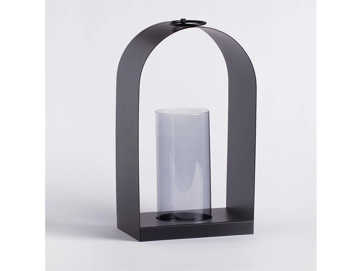 Lanterne Kurt noir moyen 40 x 21 x 15