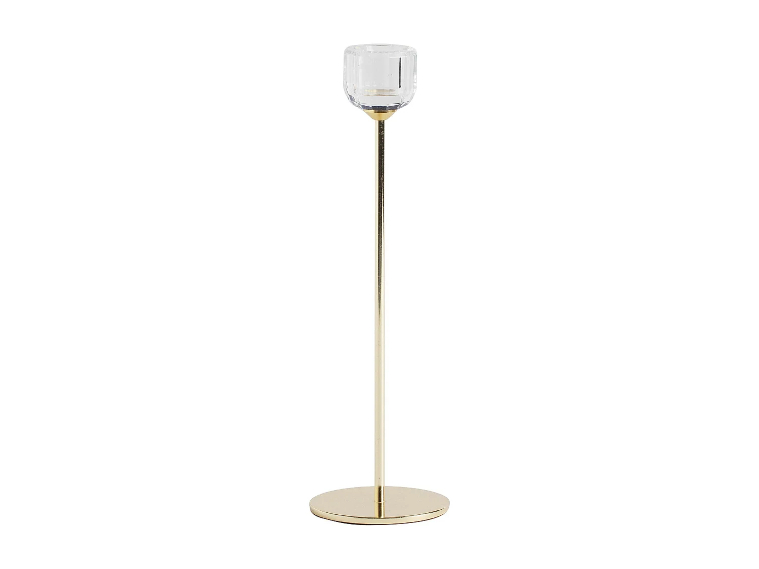 Bougeoir Gravago or clair 27 x 7.5