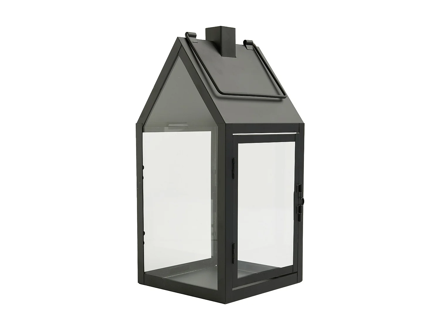 Laterne Echo mittelschwarz 33 x 16.5 x 16.5