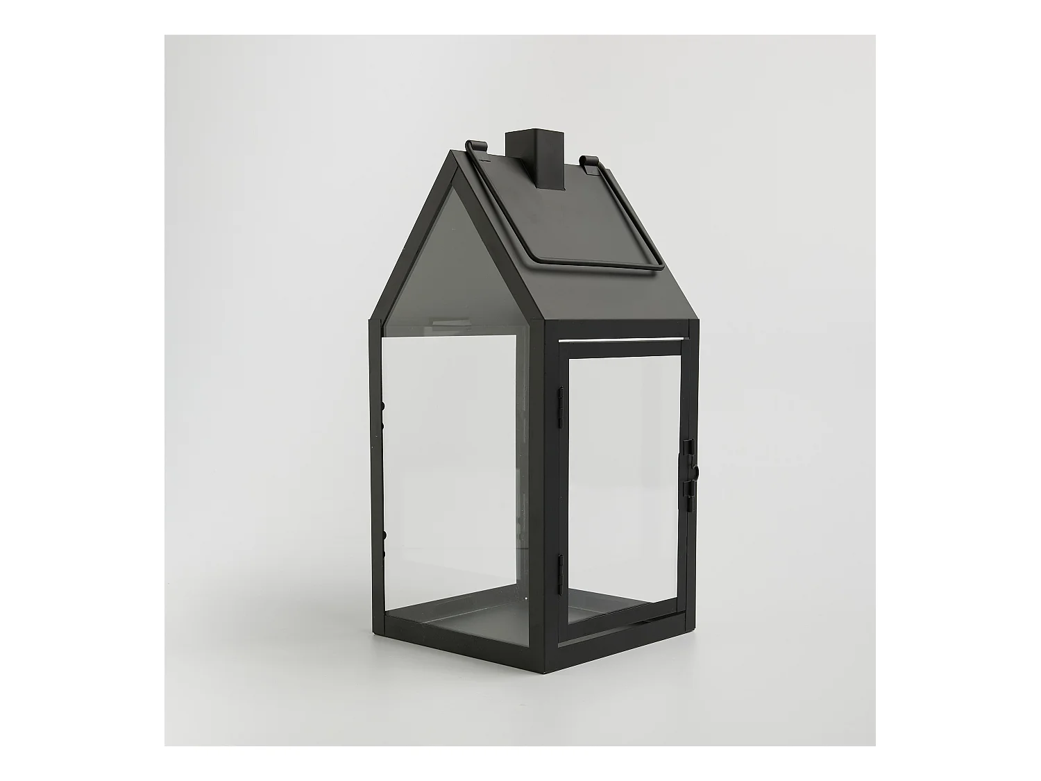 Lanterne Echo Noir Moyen 33 x 16.5 x 16.5