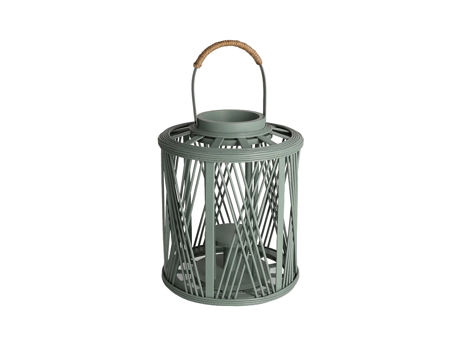 Lanterne Renwi vert clair 41 x 24.5
