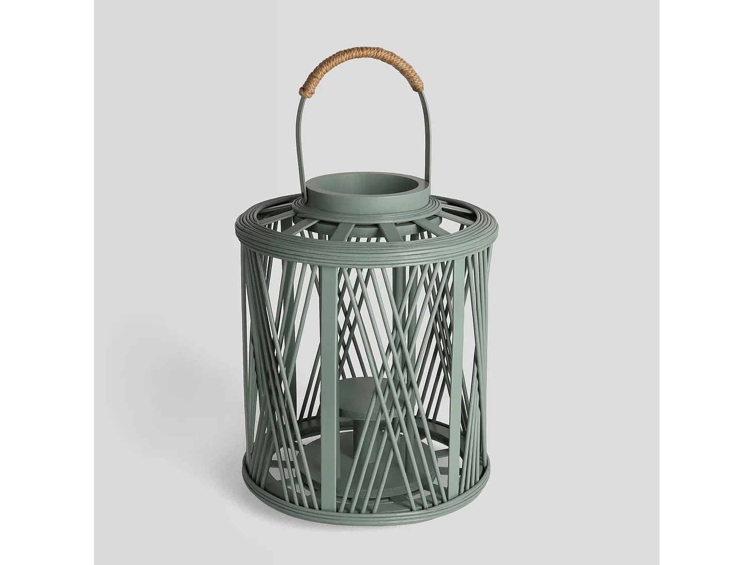 Laterne Renwi hellgrün 41 x 24.5