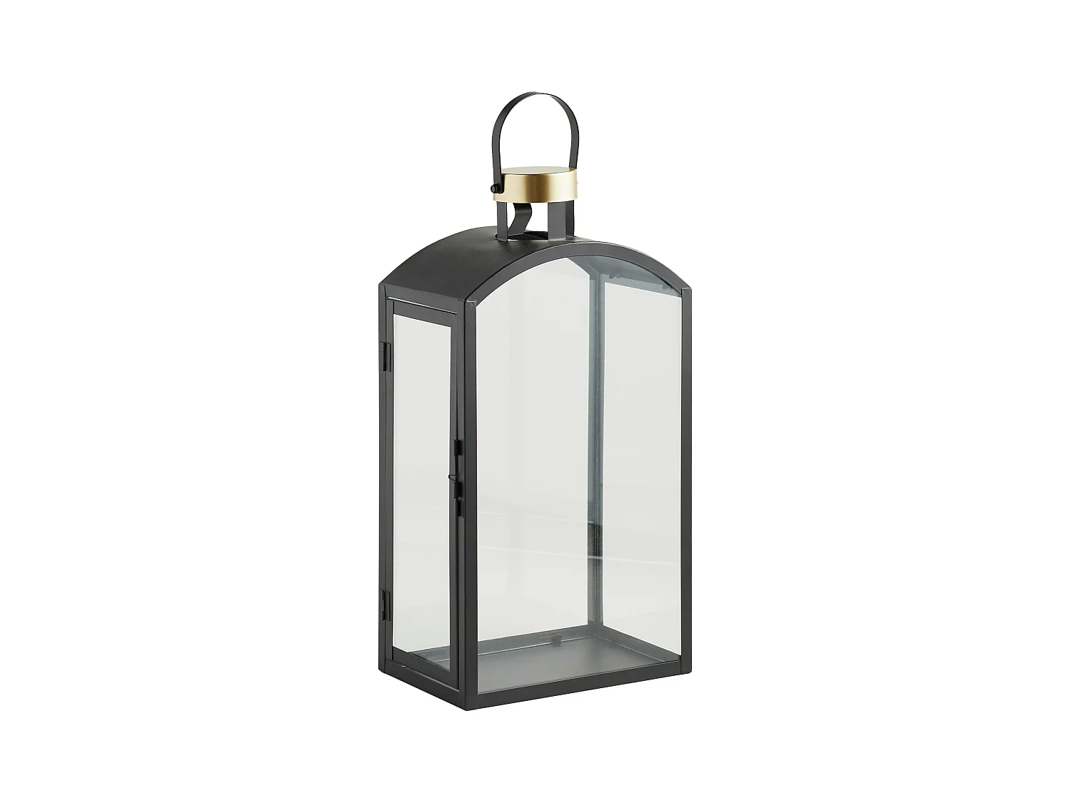 Lanterne Arn noir moyen 45 x 24 x 15