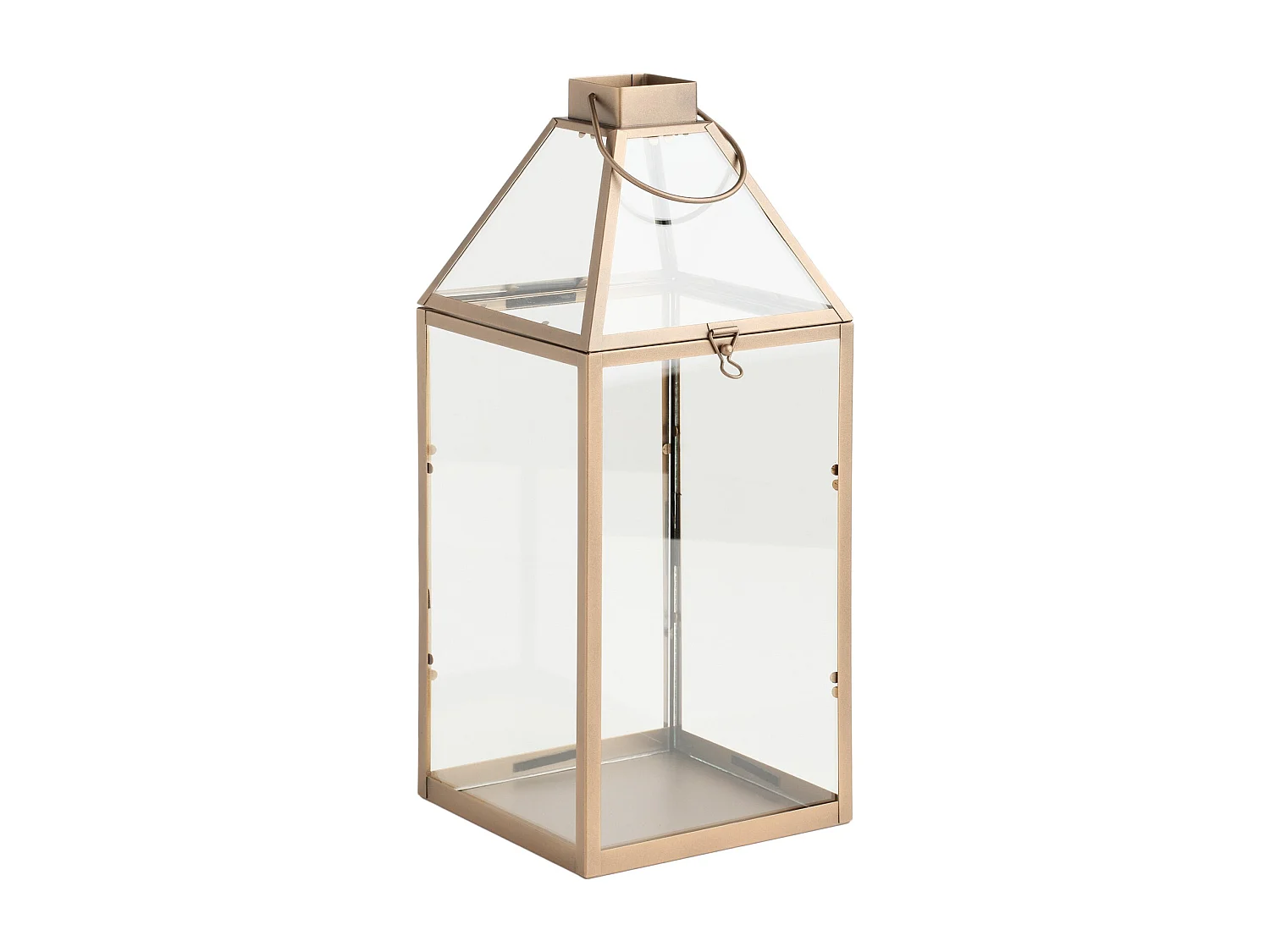 Laterne Bili Dunkelgold 37 x 15 x 15