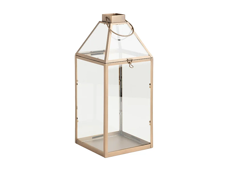 Laterne Bili Dunkelgold 37 x 15 x 15